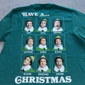 Buddy the Elf Christmas Short Sleeve Shirt Have A …. Christmas